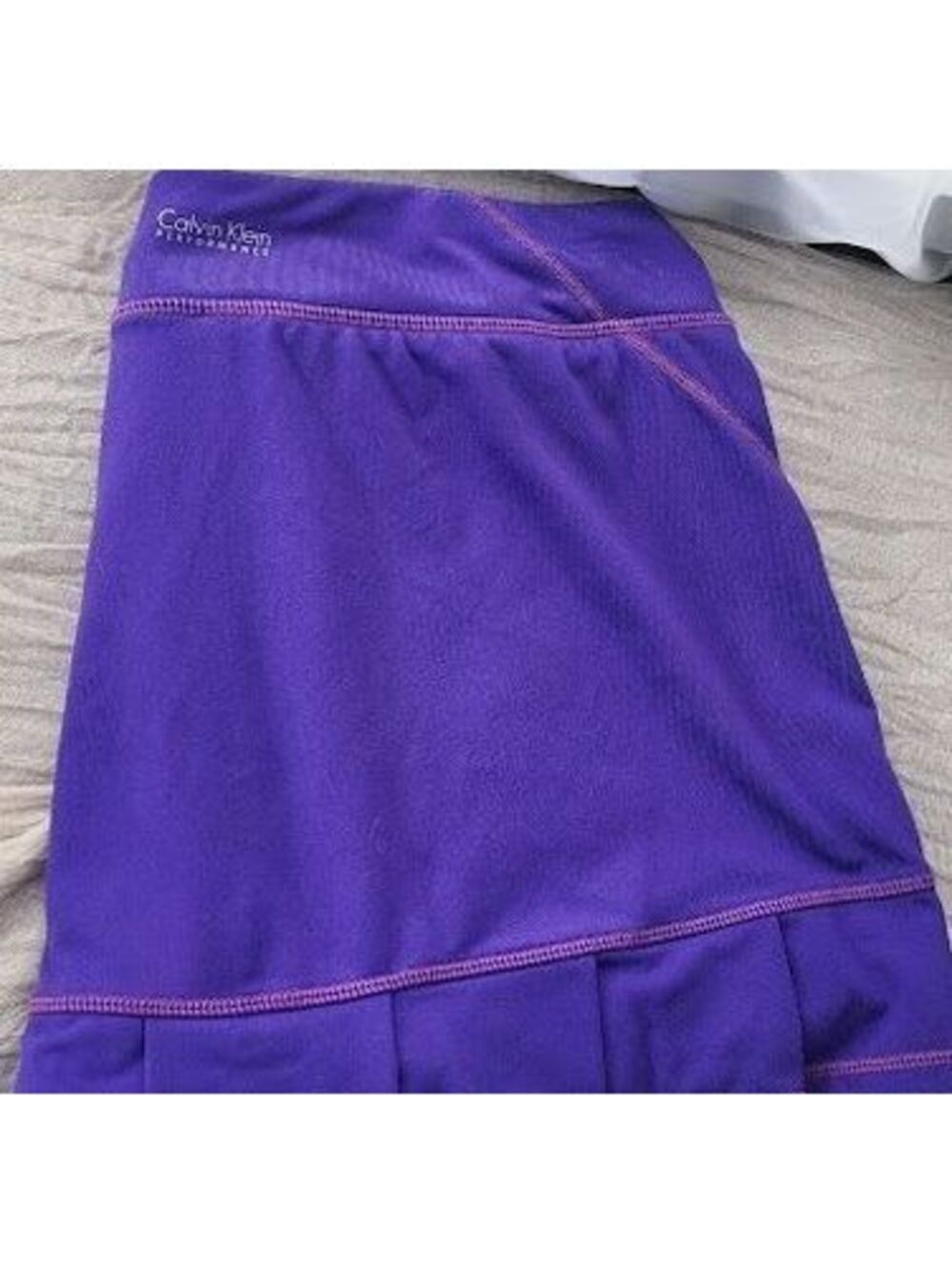 Calvin Klein Performance Purple Athletic Skort Skirt Shorts Small Quick Dry